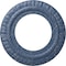Ekena Millwork Claremont Ceiling Medallion (Canopies up to 7"), 10 5/8"OD x 5 3/4"ID x 1/2"P, Americana Crackle CM10CLAMC - alternate 1